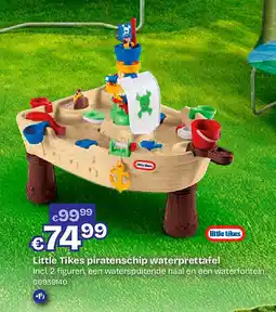 Dreamland Little Tikes piratenschip waterprettafel aanbieding