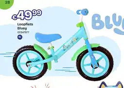 Dreamland Loopfiets Bluey aanbieding