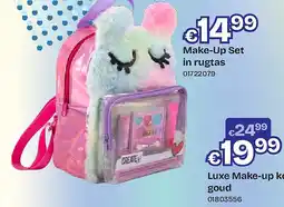 Dreamland Make-Up Set in rugtas aanbieding