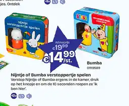 Dreamland Bumba verstoppertje spelen aanbieding