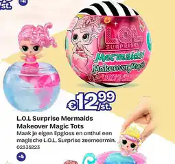 Dreamland L.O.L Surprise Mermaids Makeover Magic Tots aanbieding