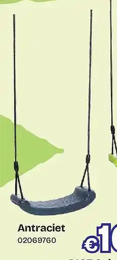 Dreamland DICE Schommelplank Antraciet aanbieding