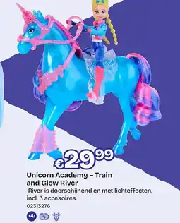 Dreamland Unicorn Academy – Train and Glow River aanbieding