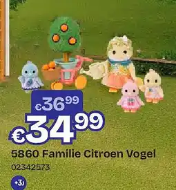 Dreamland Familie Citroen Vogel aanbieding