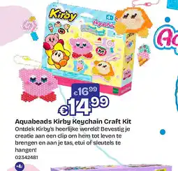 Dreamland Aquabeads Kirby Keychain Craft Kit aanbieding