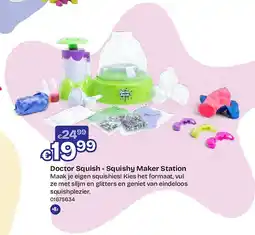 Dreamland Doctor Squish - Squishy Maker Station aanbieding