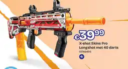 Dreamland X-shot Skins Pro Longshot met 40 darts aanbieding
