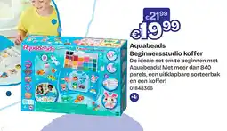 Dreamland Aquabeads Beginnersstudio koffer aanbieding