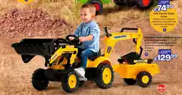 Dreamland Komatsu laadscheptractor met graafarm en trailer aanbieding