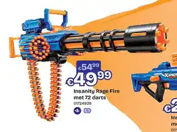 Dreamland Insanity Rage Fire met 72 darts aanbieding