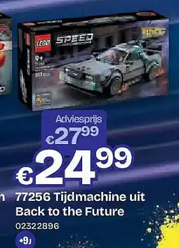 Dreamland Tijdmachine uit Back to the Future aanbieding
