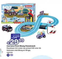 Dreamland Carrera First Bluey Racetrack aanbieding