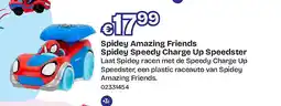 Dreamland Spidey Amazing Friends Spidey Speedy Charge Up Speedster aanbieding