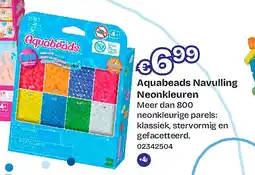 Dreamland Aquabeads Navulling Neonkleuren aanbieding
