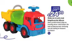 Dreamland Ride on truck met kiepfunctie 69cm aanbieding