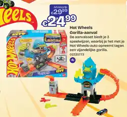 Dreamland Hot Wheels Gorilla-aanval aanbieding