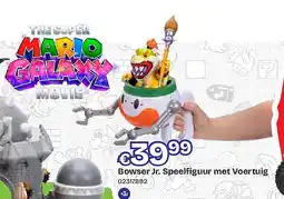 Dreamland Bowser Jr. Speelfiguur met Voertuig aanbieding