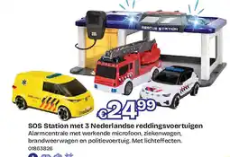 Dreamland SOS Station met 3 Nederlandse reddingsvoertuigen aanbieding