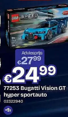 Dreamland Bugatti Vision GT hyper sportauto aanbieding