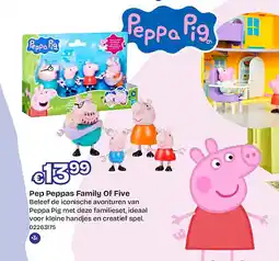 Dreamland Pep Peppas Family Of Five aanbieding