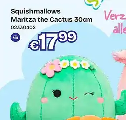 Dreamland Squishmallows Maritza the Cactus 30cm aanbieding
