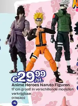 Dreamland Anime Heroes Naruto Figuren aanbieding