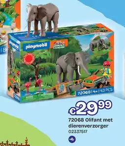 Dreamland Olifant met dierenverzorger aanbieding