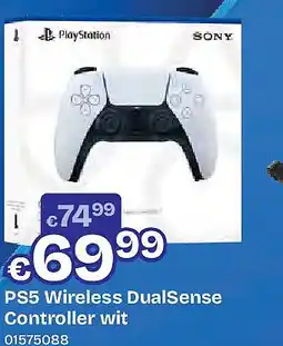 Dreamland PS5 Wireless DualSense Controller wit aanbieding