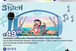 Dreamland Lexibook Luidspreker bluetooth Stitch met microfoon aanbieding