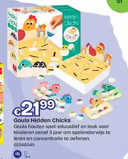 Dreamland Goula Hidden Chicks aanbieding