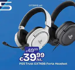 Dreamland PS5 Trust GXT498 Forta Headset wit aanbieding