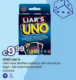 Dreamland UNO Liar’s aanbieding