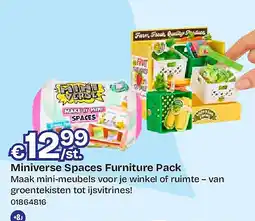 Dreamland Miniverse Spaces Furniture Pack aanbieding