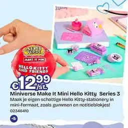 Dreamland Miniverse Make It Mini Hello Kitty Series 3 aanbieding