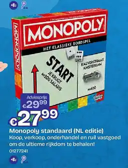 Dreamland Monopoly standaard (NL editie) aanbieding
