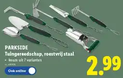 Lidl Parkside Tuingereedschap, Roestvrij Staal aanbieding
