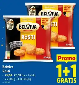Lidl Belviva Rösti aanbieding