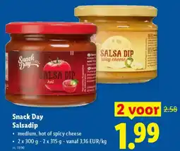 Lidl Snack Day Salsadip aanbieding