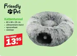 Van Cranenbroek Friendly Pet Kattentunnel aanbieding
