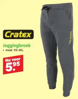 Van Cranenbroek Cratex Joggingbroek aanbieding