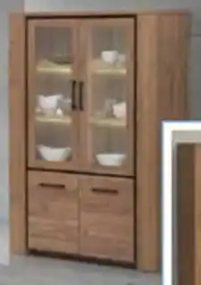 Budget Meubelen Glaskast aanbieding