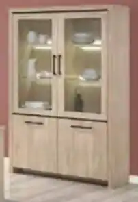 Budget Meubelen Glaskast aanbieding