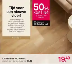 Karwei Karwei Click PVC Primera aanbieding