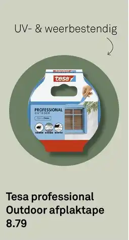 Karwei Tesa professional Outdoor afplaktape aanbieding