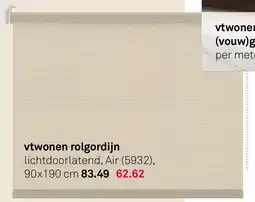 Karwei Vtwonen Rolgordijn aanbieding