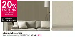 Karwei Vtwonen Vliesbehang aanbieding