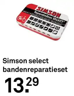 Karwei Simson select bandenreparatieset aanbieding