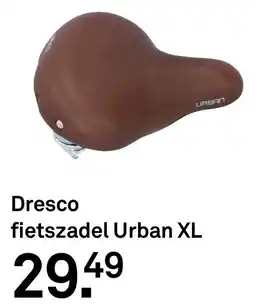 Karwei Dresco fietszadel Urban XL aanbieding