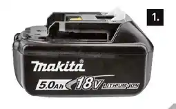 Karwei Makita 18V accu BL1850B aanbieding