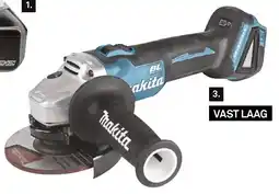 Karwei Makita 18V LXT haakse slijper DGA504Z aanbieding
